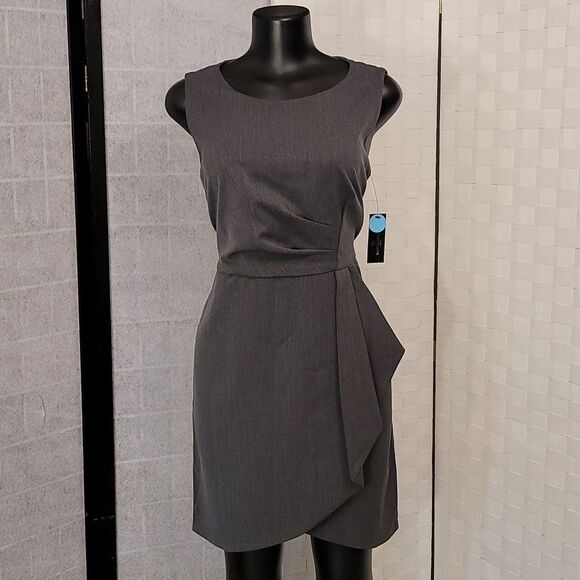 BRAND NEW WORTHINGTON SLEEVELESS HIDDEN ZIPPER CLOSURE SHEATH DRESS - Picture 4 of 14